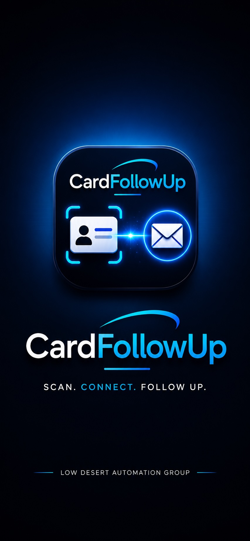 CardFollowUp launch screen preview